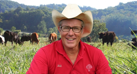 'Rockster-boer' Joel Salatin Keynotespreker